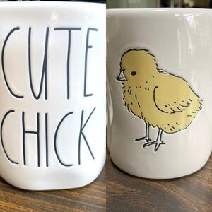 Rae Dunn "CUTE CHICK" Artisan Collection by Magenta Coffee Mug